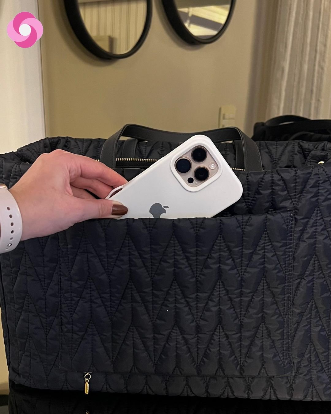 Soft Tote Diaper Bag - Image 6