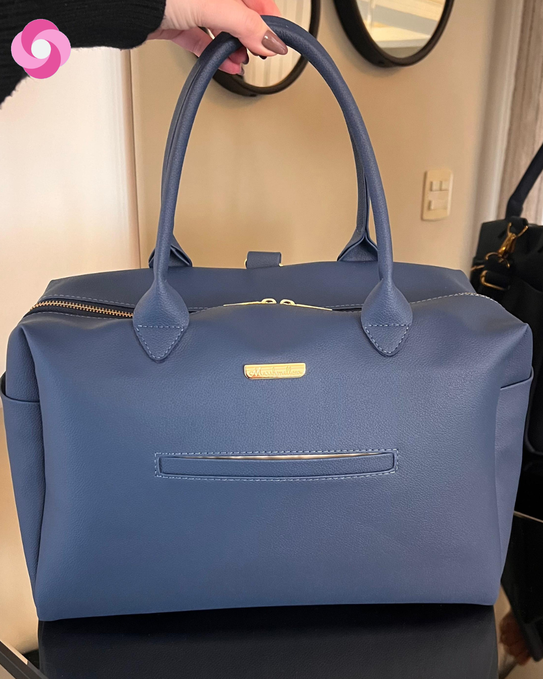 Capri Diaper Bag | Luxury Maternity Bag