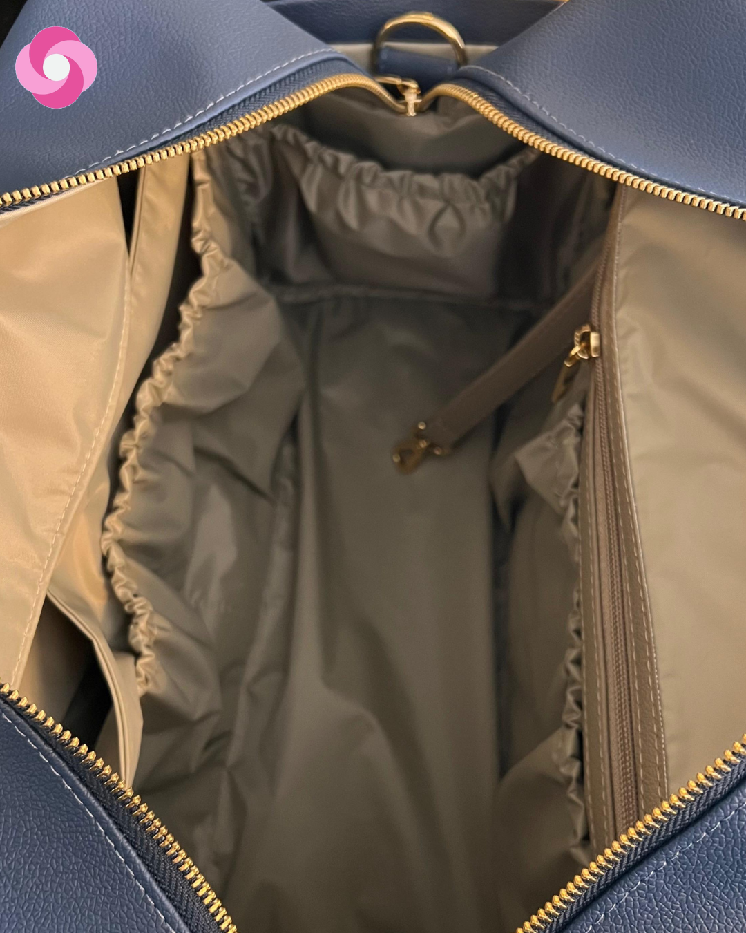 Capri Diaper Bag | Luxury Maternity Bag - Image 5